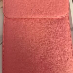 Pink Beck Leather Tablet Sleeve